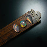 Authentic Ethiopian Mixed Opal Cabochons, set of 3