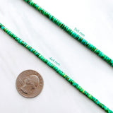 Sonoran Lime Turquoise Disc Beads