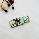 Large Royal Orange Square Wild Horse Turquoise, Set of 3 Background