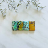 Large Mixed Bar Mixed Turquoise, Set of 4 Background