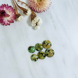 Medium Mixed Round Mixed Turquoise, Set of 6 Background