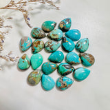 12x16mm Teardrop Carico Lake, Set of 1
