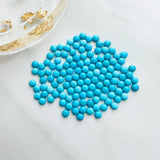 4x4mm Round Blue Ridge, Set of 10