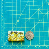 Large Royal Orange Bar Treasure Mountain Turquoise, Set of 2 Dimensions