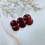 Medium Red Half Moon Rosarita, Set of 6 Background