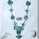 Small Mixed Mixed Mixed Turquoise, Set of 85 Background