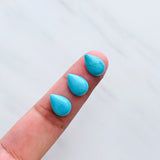 9x13mm Teardrop Kingman, Set of 2
