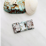 Large Faint Blue Bar Sand Hill Turquoise, Set of 3 Background