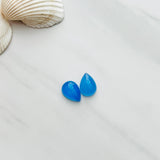 13x18mm Teardrop Chalcedony, Set of 1