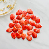13x18mm Teardrop Spiny Oyster, Set of 1