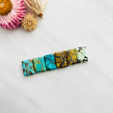 Medium Mixed Bar Mixed Turquoise, Set of 6 Background