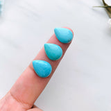 12x16mm Teardrop Kingman, Set of 2