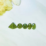 Medium Swamp Green Mixed Rosarita, Set of 6 Background