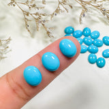 8x10mm Oval Blue Ridge, Set of 2