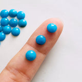 6x6mm Round Kingman, Set of 4