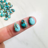 8x12mm Teardrop Carico Lake, Set of 2
