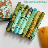 L35 x W11 x H5 Royal Orange Bar Treasure Mountain Turquoise Extra