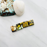 Large Royal Orange Square Treasure Mountain Turquoise, Set of 4 Background
