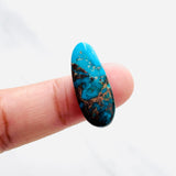 Medium Sky Blue Freeform Bisbee Turquoise Background