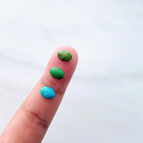5x7mm Oval Sonoran Gold Turquoise Cabochons, Set of 4