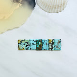 Medium Mixed Bar Mixed Turquoise, Set of 7 Background