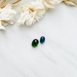 Small Mixed Oval Tourmaline Tourmaline, Set of 2 Background