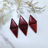 Medium Red Triangle Rosarita, Set of 6 Background