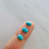 5x7mm Oval Sonora, Set of 4