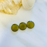 Medium Swamp Green Round Rosarita, Set of 3 Background