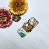Large Mixed Barrel Mixed Turquoise, Set of 3 Background
