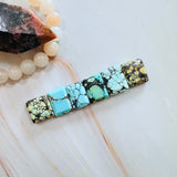 Small Mixed Bar Mixed Turquoise, Set of 6 Background