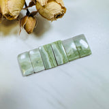 Medium Lime Green Bar Green Serpentine Serpentine, Set of 6 Background