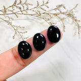 10x14mm Oval Onyx, Set of 8