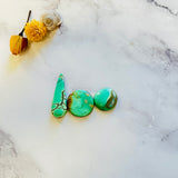 Medium Mint Green Mixed Crescent Lake Variscite, Set of 3 Background