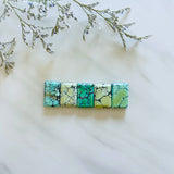 Medium Mixed Bar Wild Horse Turquoise, Set of 5 Background