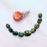 Medium Earth Brown Nugget Giraffe, Set of 9 Background