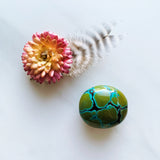 Large Sea Green Nugget Giraffe Background