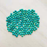 4x4mm Round Carico Lake, Set of 10