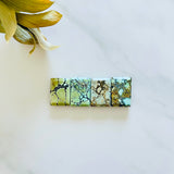 Large Mixed Bar Treasure Mountain Turquoise, Set of 4 Background