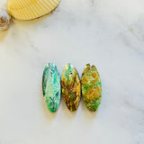 Large Mixed Surfboard Crescent Lake Variscite, Set of 3 Background