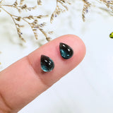 5x7mm Teardrop Tourmaline, Set of 2
