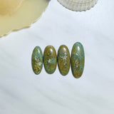 Large Faint Green Surfboard Treasure Mountain Turquoise, Set of 4 Background
