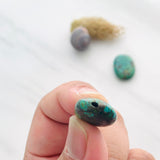 Medium Lime Green Nugget Treasure Mountain, Set of 2 Background