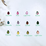 4x6mm Teardrop Tourmaline, Set of 2