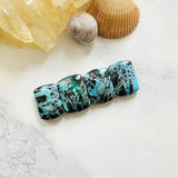 Medium Ocean Blue Barrel Yungai Turquoise, Set of 4 Background