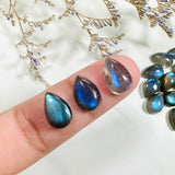 8x12mm Teardrop Labradorite, Set of 8