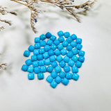 4x4mm Cushion Blue Ridge, Set of 10
