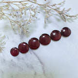 Medium Red Round Rosarita, Set of 6 Background
