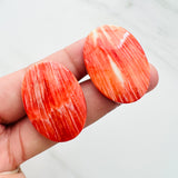 25x35mm Oval Spiny Oyster, Set of 1