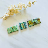 Medium Mixed Mixed Green Serpentine Serpentine, Set of 6 Background